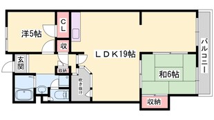 ウエストハウスⅡの物件間取画像